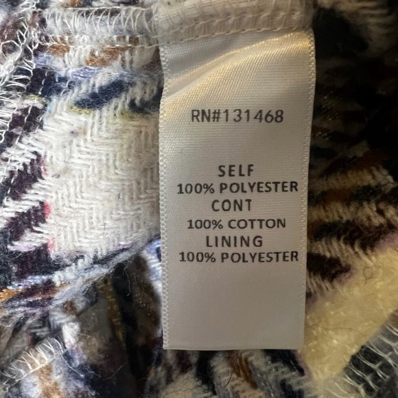 Vici Oversized Plaid Shacket with Hood - Picture 7 of 7